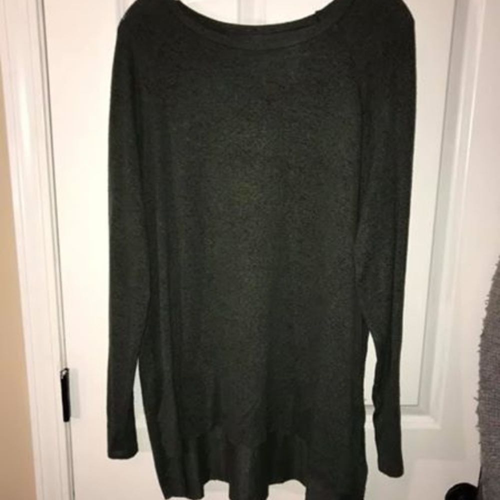 Olive Loose-Fit Sweater